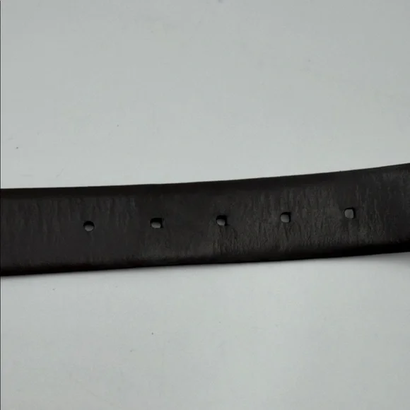 Cole Haan Reversible Men's Classic Brown Leather Belt - Picture 7 of 8